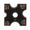 2PCS Cutting Die Set 48 44 2872 1/4inch 3/8 Inch