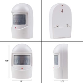 Jobar RET3731 Best Alarm Driveway Patrol, 1 Count (Pack of 1), White