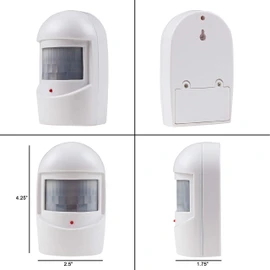 Jobar RET3731 Best Alarm Driveway Patrol, 1 Count (Pack of 1), White