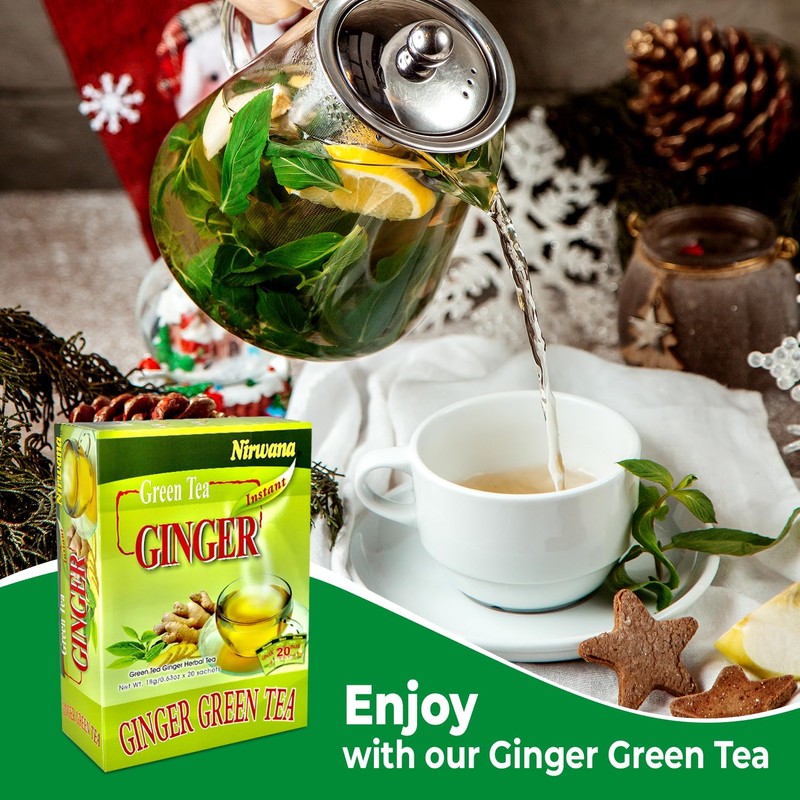 Green Ginger Tea – Refreshing Blend of Green Tea and