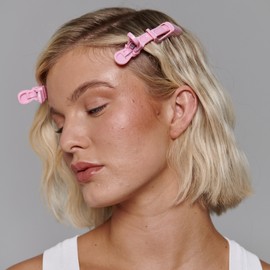 Mermade Hair Grip Clips Pink