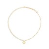 AVANCE Women's Necklace, Heart, Pearl, Chain, Choker