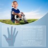 WVVOU Goalkeeper Gloves for Kids Youth, Soccer Goalie Gloves with