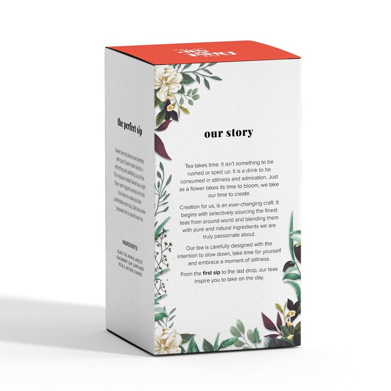 Chocolate Mint Rooibos Tea Box, 16 Tea Bags, The First