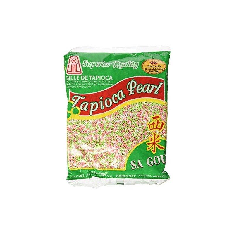 Tapioca Pearls, Tapioca Balls, Tapioca Pearls Small 14 Oz. Bags,