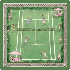 Hand-Painted Modern Non-Slip Noise Reduction Polyester Mahjong Mat with Custom Color Option for 4-Player Gambling TableColor: 12