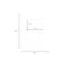 nielsen Passepartout Premium Cardboard 2.5 mm External Format 24 x