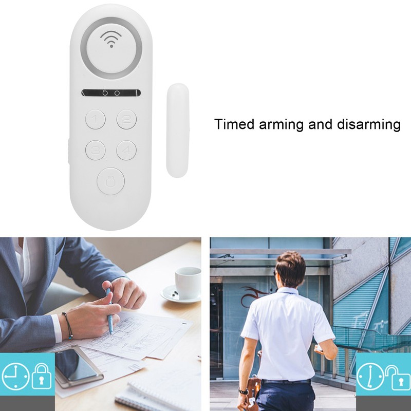 Smart WiFi Door Window Magnetic Sensor Antitheft Home Security Alarm