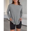 Trendy Queen Womens Oversized Long Sleeve T Shirts 2025 Basic
