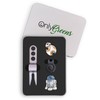 Golf Ball Marker Gift Set - Droids (Markers + Hat