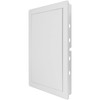 Vent Systems White ABS Plastic - Access Panel 8 x