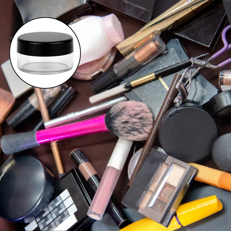 10 PCS Sample Pots for Cosmetics, 10Gram/10ml Jars, Cosmetic Containers,