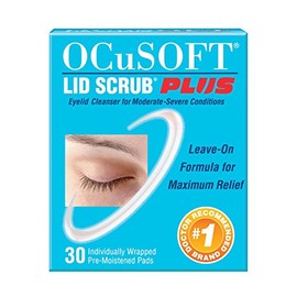 OCuSOFT Lid Scrub Plus, Pre-Moistened Pads, 30 Count