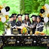 53 Pcs Graduation Decorations 2024 Congrats Grad Backdrop Banner Graduation