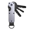 AtEaze Compact Metal Key Organizer Holds up to 6 Keys