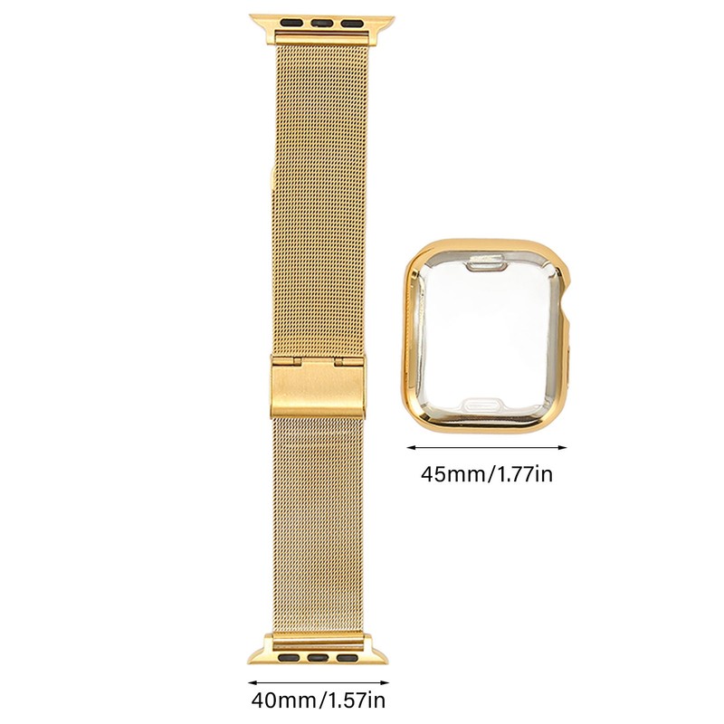 Watch Band Strap Scratch Resistant Watch Protective Case Replacement Accessory