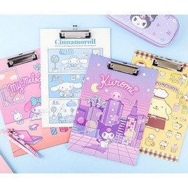 Sanrio Clipboard A4 Document Folder Payment Board Cinnamoroll / 산리오 클립보드 A4 문서 서류철 결재판 시나모롤