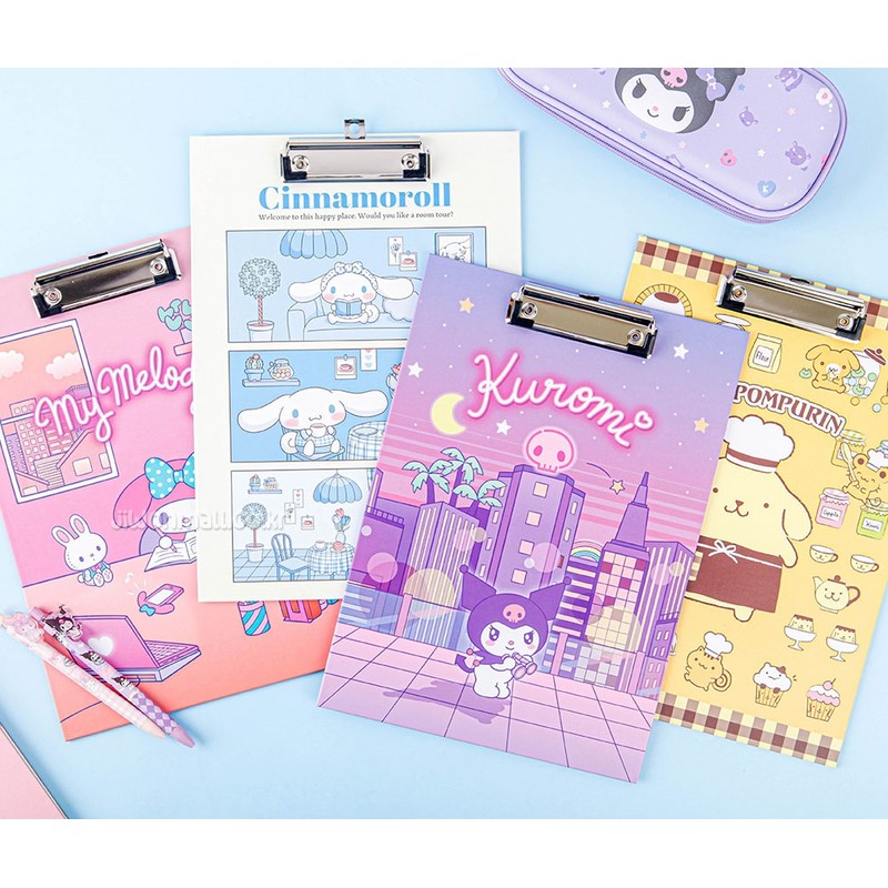 Sanrio Clipboard A4 Document Folder Payment Board Cinnamoroll / 산리오