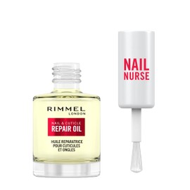 Rimmel London Nail Care Cuticle Repair Oil, Moisturising Oil for Nails and Cuticles Vegan Formula with Vitamin E 8ml
