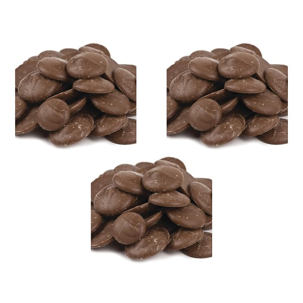 Merckens Milk Chocolate 2 Pounds Pack of 3