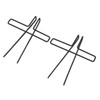 10pcs Book Page Clip Electroplated Stainless Steel Piano Sheet Book