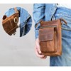 Chaiclo Casual Vintage Catavilla Belt Shoulder 3-Way Retro Genuine Leather