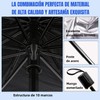 Parasol para Auto, Parasol para Parabrisas de Coche Plegable, Cubre
