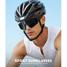NSSIW Sunglasses-Men Polarized Sports Sun-glasses: Running Sunglasses Men Women Polarized UV Protection for Cycling