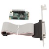 PCIe Parallel Port Expansion Card MiniPCIE CH382L 1P DB 25