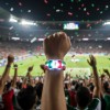 Pulsera Led Mexico Futbol Fan Apoyo Fiesta Deportiva Luz