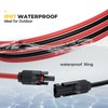 BougeRV 10 Feet 10AWG Solar Extension Cable with Female and
