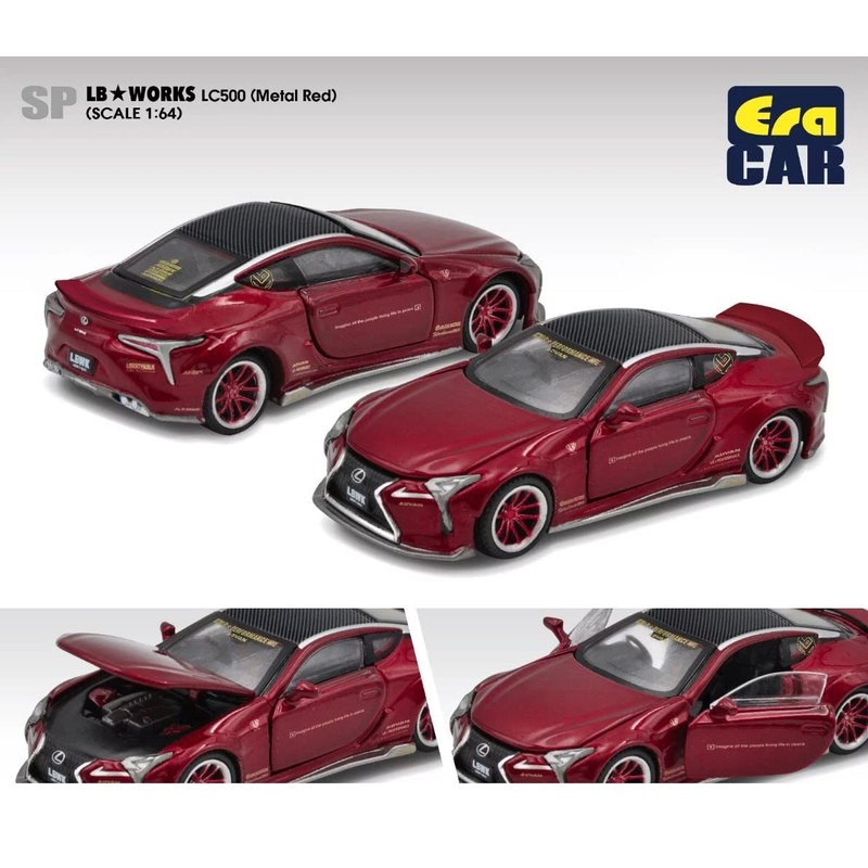 Era Car Lexus LB Works LC500 1/64 Liberty Walk Lexus