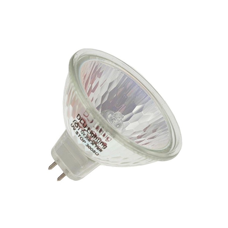 DLU LIGHTING FMW/CG, 35 Watt, MR16, Twist-Lock (GU5.3) Base Light