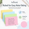 Hawksbill 250 Revision Card A6 Flash Cards Coloured Index Cards