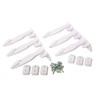 Dreambaby Spring Latches, White, Pack of 6
