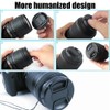 Front Lens Flap Set with Strap for D3000 D3100 D3200