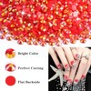 Blinginbox 5000pcs 3mm AB Resin Flatback Rhinestone for Crafting,Flatback Round