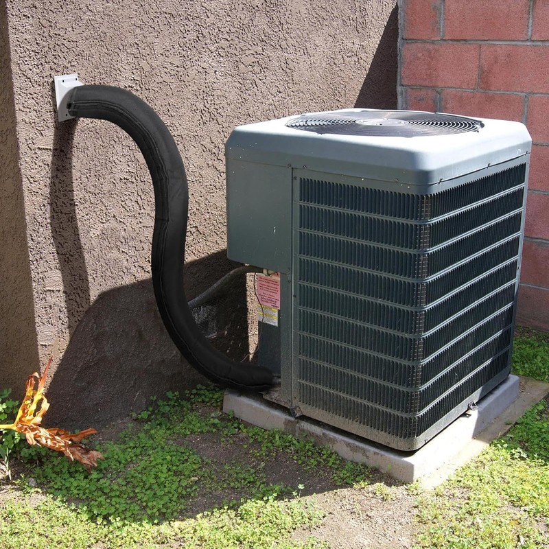 AC Copper Pipe Cover - Air Conditioner Hose Heat Reduction