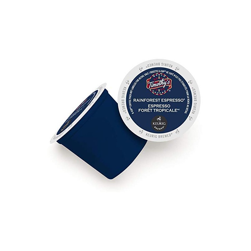 Timothy's World Coffee Rainforest Espresso 96 K-Cups
