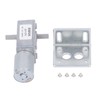 Double Shaft DC Gear Motor 25kg.cm 12mm Self Locking Reversible
