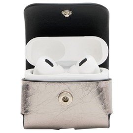 AllSaints Women's Airpod Case Gunmetal Grey One Size