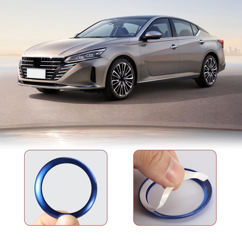 TOMALL Engine Start Stop Ring Trim Compatible with Nissan Altima