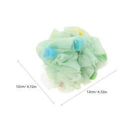 Healeved 8pcs Shower Loofah Exfoliating Mesh Bath Pouf Balls for Spa Like Cleansing Quick Drying Soft Durable Body Scrubber for All Skin Types Essential Bathroom Accessories