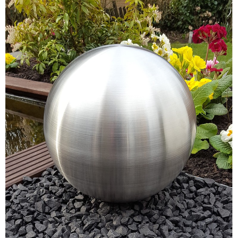 Jürgen Bocker Garden Ambiente Decorative Baubles Set of 3 Stainless