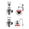 Shower Diverter Valve 3-Way Sink Faucet Splitter Chrome M22 X