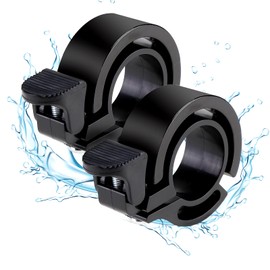 Bicycle Bell Mountain Bike Loud Pack of 2 Bicycle Bell, Small Bicycle Bell, MTB Road Bike Bicycle Bell, for Children and Adults Mountain Bike E-Bike Children's Bicycle Scooter, Black