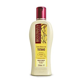 Linha Tutano (Brilho e Maciez) Bio Extratus - Creme de Silicone Desembarace e Protecao 250 Ml - (Marrow (Brightness and Softness) Collection - Detangler and Protective Silicon Cream 8.45 Fl Oz)