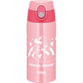 Thermos FJO-600WFDS P Vacuum Insulated 2-Way Bottle, Minnie Pink 2-Way Bottle, 0.6L/0.64L