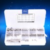 340Pcs Set Screw 304 Stainless Steel End Hex Adapter Machine