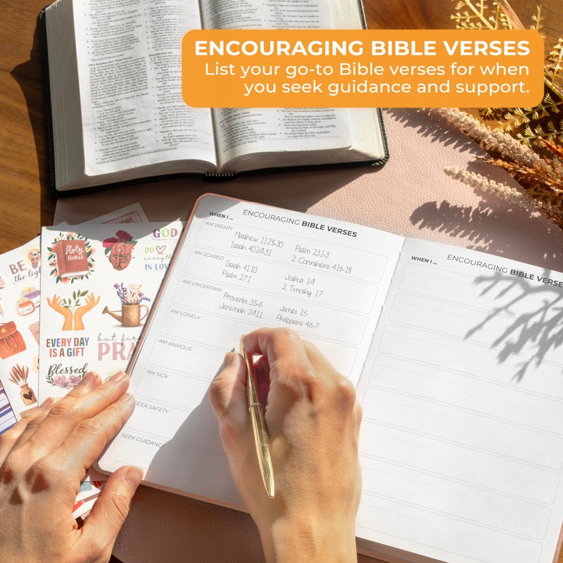 Clever Fox Prayer Journal – Daily Devotional & Gratitude Notebook